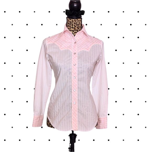 Johnny West womans western shirt SIZE 8 - Picture 2 of 8